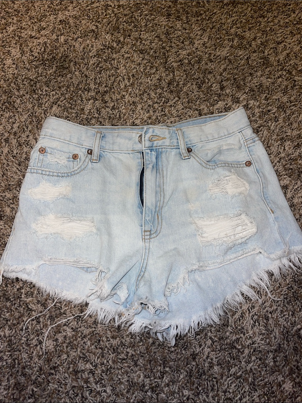 Aeropostale distressed Denim Shorts